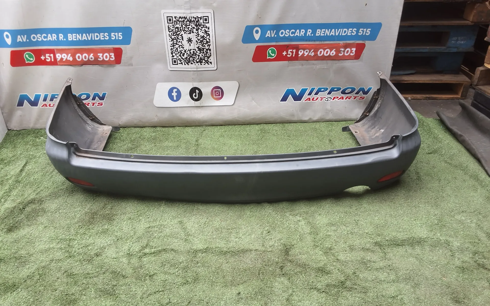 [UYRDT8] PARACHOQUE POSTERIOR NISSAN AD VAN 1999-2008 Y11 VFY11