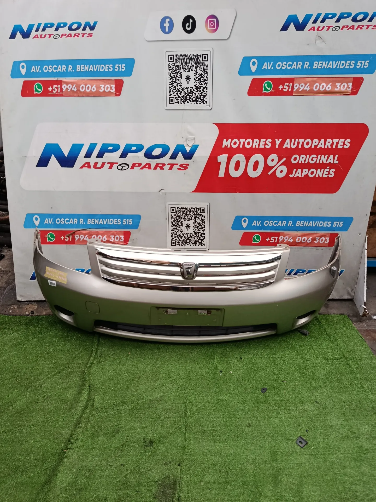 [QG8W6S] PARACHOQUE DELANTERO TOYOTA RAUM 2003-2011 HATCHBACK NCZ20 NCZ25